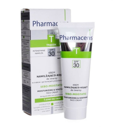 Buy Pharmaceris Sebo Moistatic Spf30 Face Cream 50 ML Online - Kulud Pharmacy
