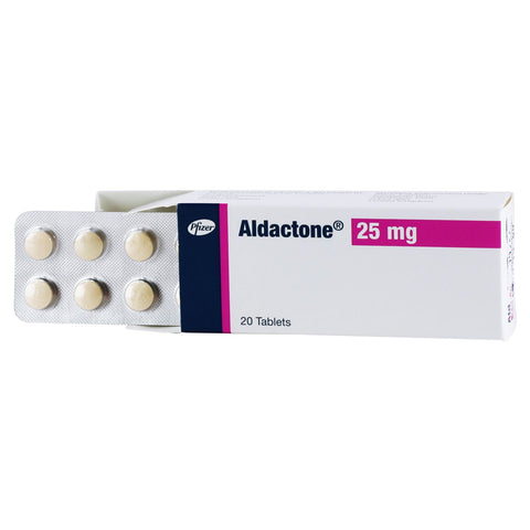 Buy Aldactone Tablet 25 Mg 20 PC Online - Kulud Pharmacy