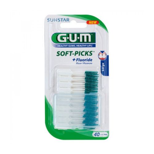 GUM SOFT-PICKS Large Doppelpack – Zahnzwischenraumbürsten Mit Fluorid GUM SOFT-PICKS Large Doppelpack – Zahnzwischenraumbürsten Mit Fluorid