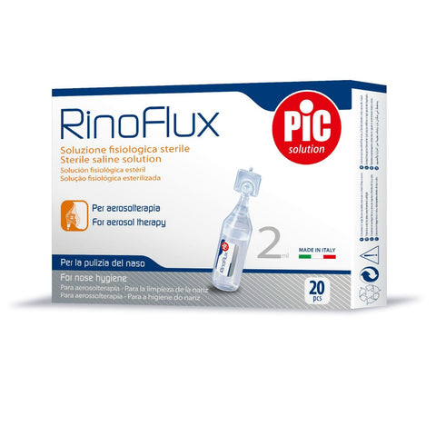 Buy Pic Rinoflux Saline Nebuliser Liquid 2 Ml 20 PC Online - Kulud Pharmacy