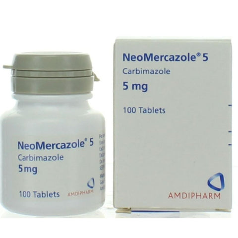 Buy Neomercazole Tablet 5 Mg 100 PC Online - Kulud Pharmacy