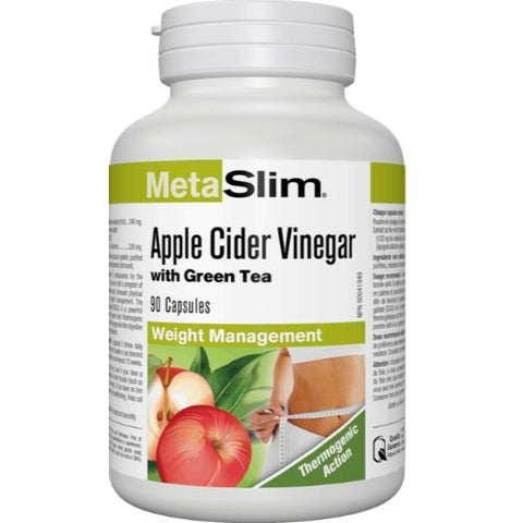 Buy Webber Naturals Metaslim Apple Cider Vinger With Green Tea Capsule 90 CAP Online - Kulud Pharmacy