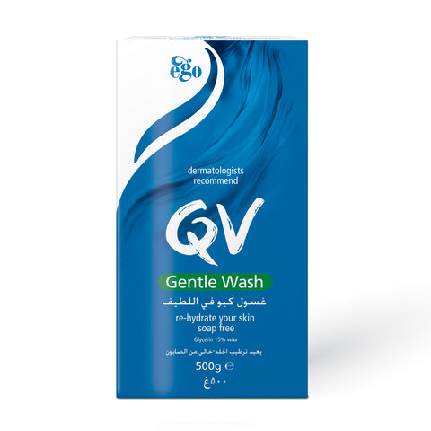 Buy QV Gentle Body Wash 500 ML Online - Kulud Pharmacy