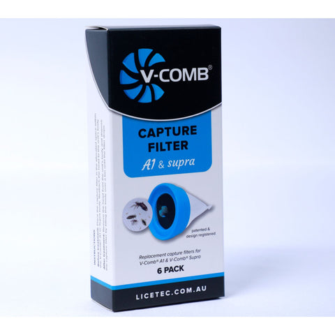 Buy Licetec V-Comb A1/ Supra Capture Filter 6'S 6PC Online - Kulud Pharmacy
