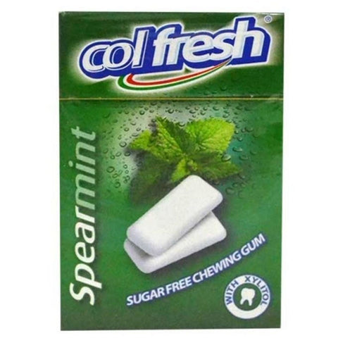 Buy Col Fresh Spearmint Chewing Gum 21 GM Online - Kulud Pharmacy