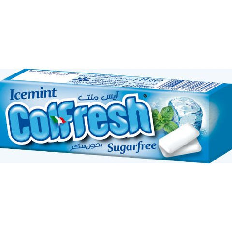 Buy Col Fresh Ice Mint Chewing Gum 14 GM Online - Kulud Pharmacy