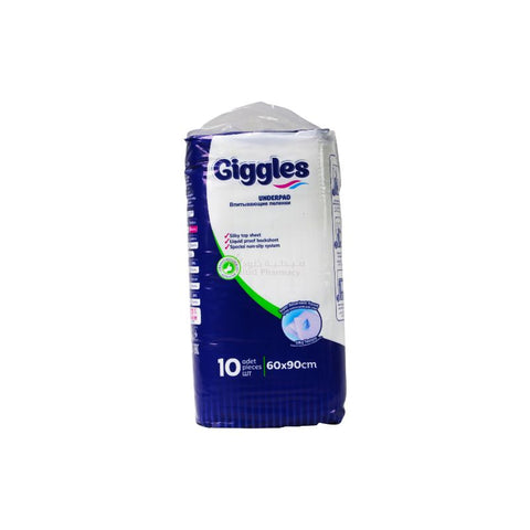 Buy Giggles Under Pad Adult Diaper 10 PC Online - Kulud Pharmacy