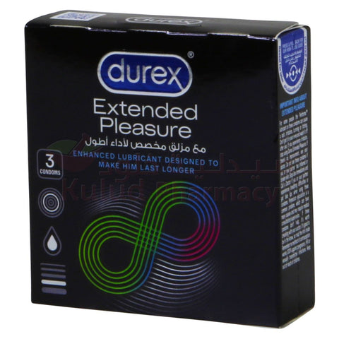 Buy Durex Extended Pleasure Condom 10 GM Online - Kulud Pharmacy