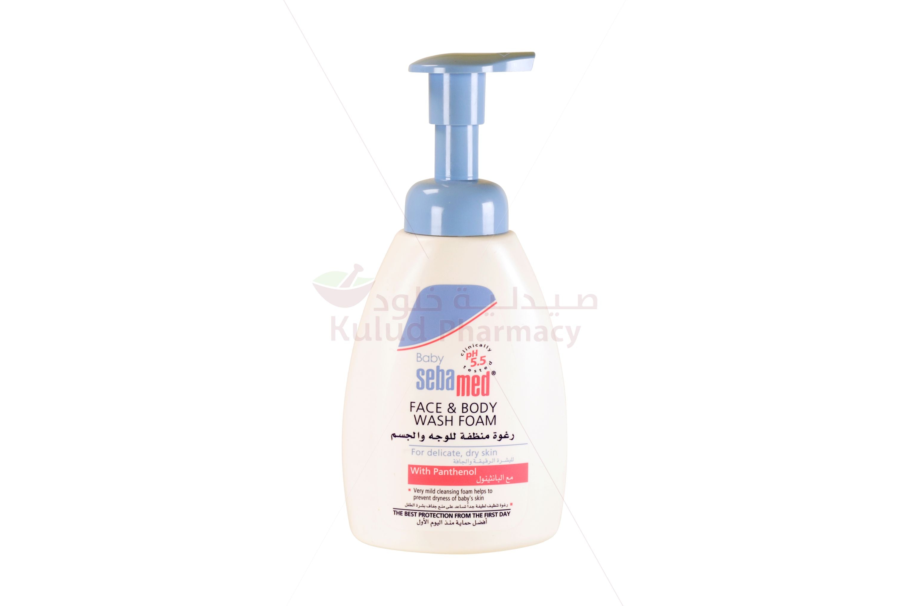 Sebamed Baby Face & Body Wash Foam – Sanfter Waschschaum Für Gesicht & Körper, 400 Ml, PH-hautneutral