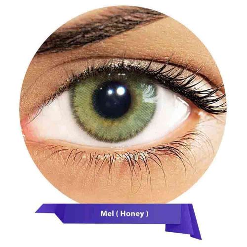 Solotica Solfelx Natural Colors Honey Mel Contact Lenses 1 Pair