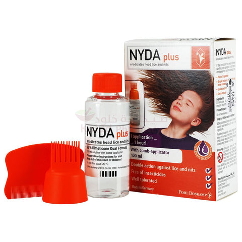 Buy Nyda Plus Anti Lice Spray 100 ML Online - Kulud Pharmacy