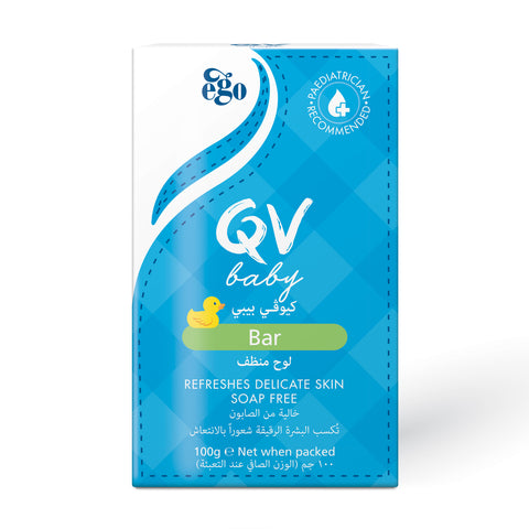 Buy QV Baby Soap Bar 100 GM Online - Kulud Pharmacy
