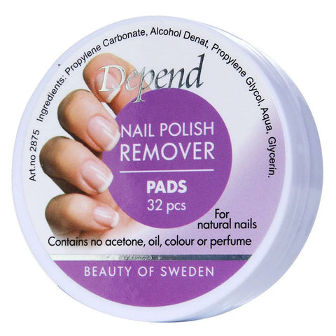 Buy Depend Nail Polish Remover 32 PC Online - Kulud Pharmacy