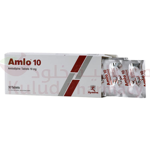 Buy Amlo Tablet 10 Mg 30 PC Online - Kulud Pharmacy