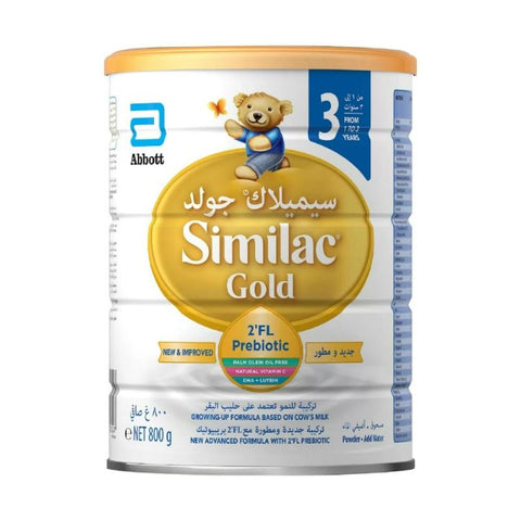 Buy Similac Gold 3 Milk Formula 800 GM Online - Kulud Pharmacy