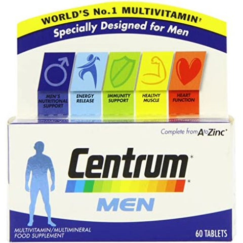 Buy Centrum Men Tablet 60 Tab Online - Kulud Pharmacy