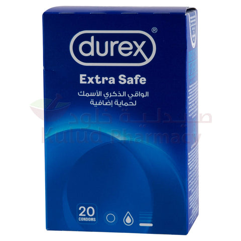 Buy Durex Extra Safe Condom 20 PC Online - Kulud Pharmacy