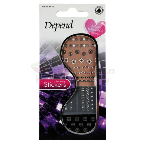 Buy Depend Nail Stickers Nail Stickers 3 GM Online - Kulud Pharmacy