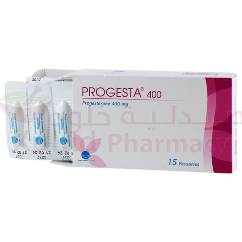 Buy Progesta Pessary 400 Mg 15 PC Online - Kulud Pharmacy