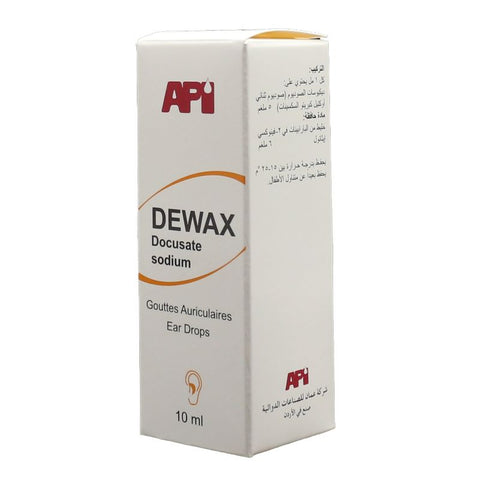 Buy Dewax Ear Drops 0.5 % 10 ML Online - Kulud Pharmacy