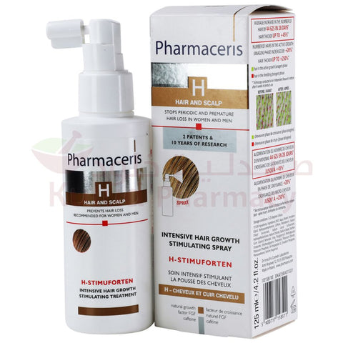 Buy Pharmaceris H Stimuforten Hair Growth Treatment Spray 125 ML Online - Kulud Pharmacy