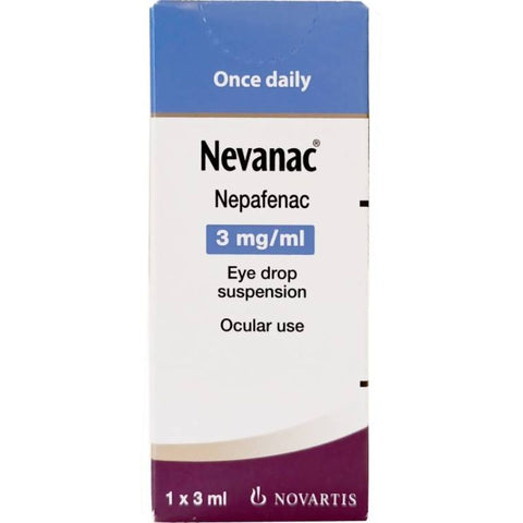 Buy Nevanac Eye Drops 3 Mg 3 ML Online - Kulud Pharmacy