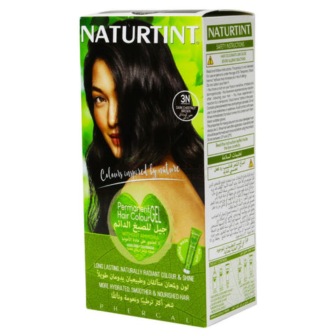 Buy Naturtint Dark Chestnut Brown 3N Hair Color 1 PC Online - Kulud Pharmacy