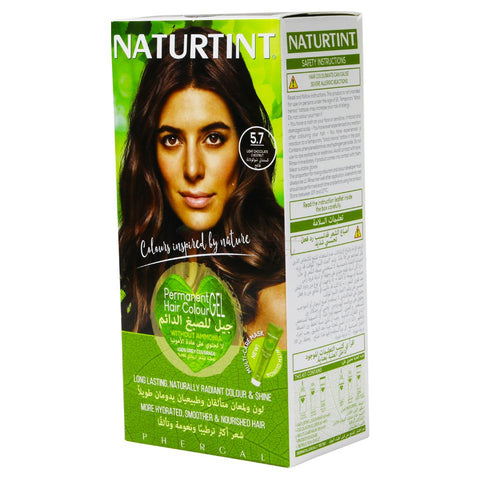 Buy Naturtint Light Chocolate Chestnut 5.7 Hair Color 1 PC Online - Kulud Pharmacy
