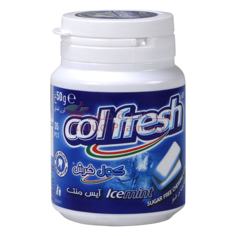 Buy Col Fresh Ice Mint Chewing Gum 50 GM Online - Kulud Pharmacy