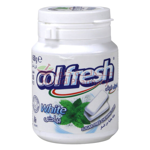 Buy Col Fresh White Chewing Gum 50 GM Online - Kulud Pharmacy