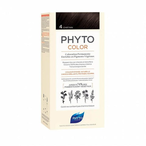 Buy Phytocolor 4 Brown (New) Hair Color 1 PC Online - Kulud Pharmacy