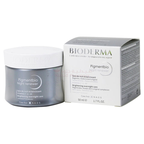 Buy Bioderma Pigmentbio Night Renewer Cream 50 ML Online - Kulud Pharmacy