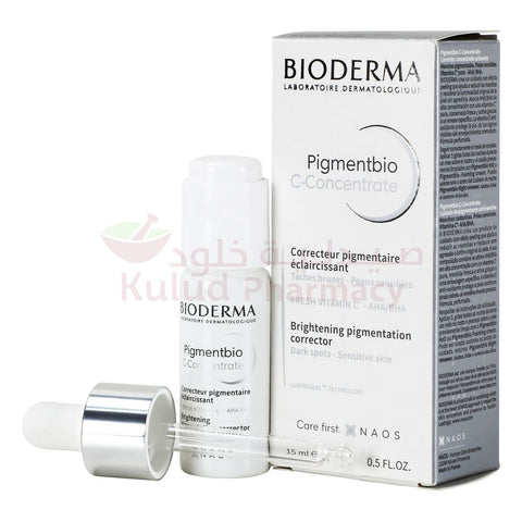 Buy Bioderma Pigmentbio C Concentrate Solution 15 ML Online - Kulud Pharmacy