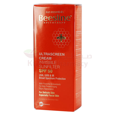 Buy Beesline Ultrscreen Invisible Sunfilter Spf50 Cream 50 ML Online - Kulud Pharmacy