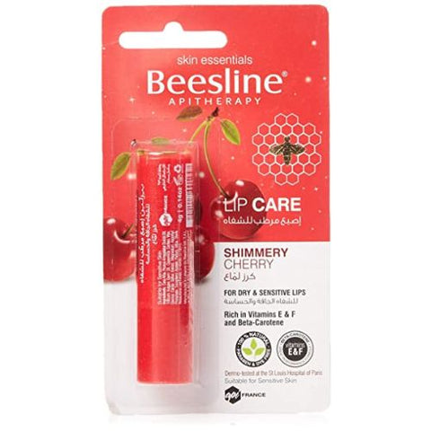 Buy Beesline Shimmery Cherry Lip Balm 3.5 GM Online - Kulud Pharmacy