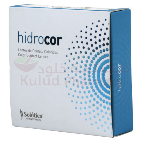 Buy Solotica Kit Hidrocor Safira Contact Lenses 1 Pair Online - Kulud Pharmacy