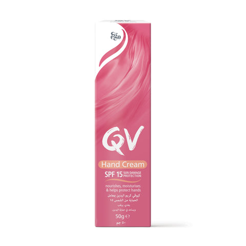 Buy QV Hand Cream With Spf 15 50 GM Online - Kulud Pharmacy