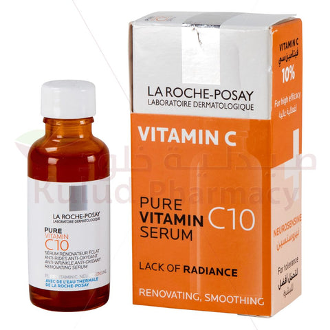 Buy La Roche Posay Pure Vitamin C Serum 10 Mg 30 ML Online - Kulud Pharmacy