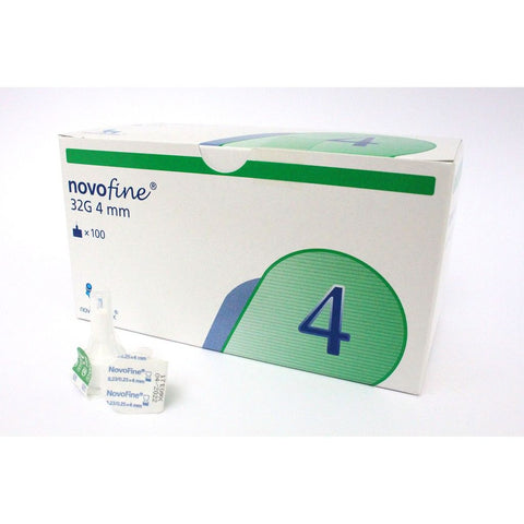 Buy Novofine 32G 4 Mm 100' Needle 100 PC Online - Kulud Pharmacy