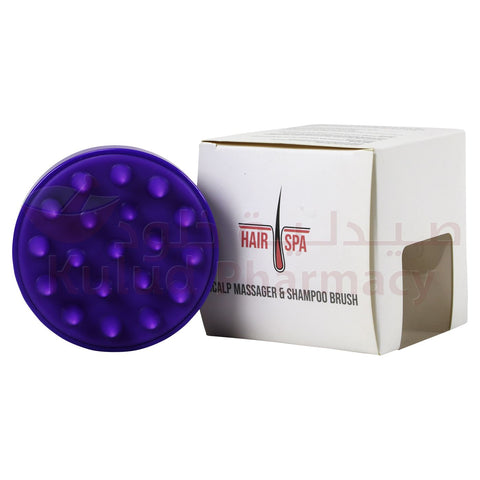 Buy Head Scalp Purple Hair Brush 1 PC Online - Kulud Pharmacy