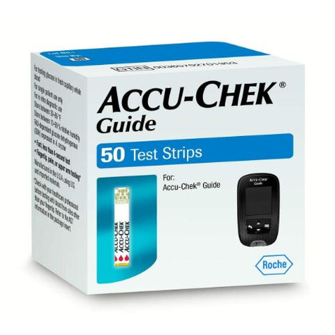 Buy Accu Chek Guide Test Strips 50 PC Online - Kulud Pharmacy