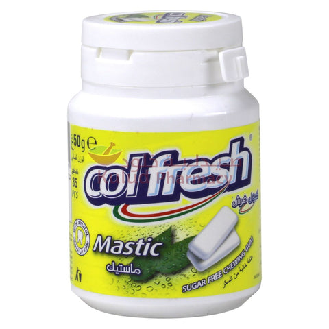 Buy Col-Fresh Ice Mastic Chewing Gum 50 GM Online - Kulud Pharmacy