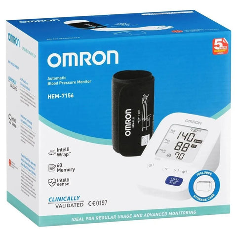 Buy Omron Upper Arm Bp Monitor Hem-7156 Device 1 ST Online - Kulud Pharmacy