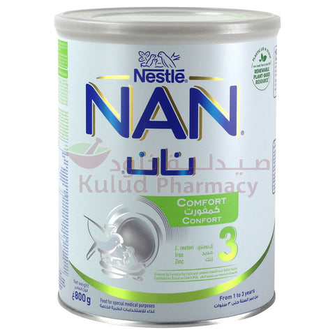 Buy Nan Comfort 3 Milk Formula 800 GM Online - Kulud Pharmacy