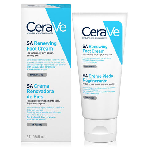 Buy Cerave Renewal Sa Foot Cream 88 ML Online - Kulud Pharmacy