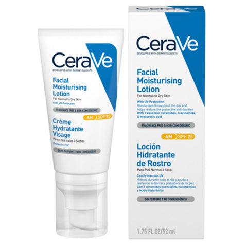 Buy Cerave Am Facial Moisturizing Lotion 52 ML Online - Kulud Pharmacy