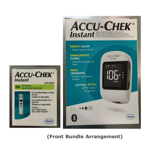 Buy Accu Check Instant Device Offer Sugar Test Kit 50 PC Online - Kulud Pharmacy