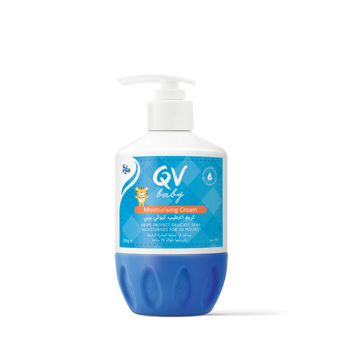 Buy QV Baby Moisturising Cream Pump 250Gm Online - Kulud Pharmacy