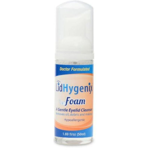 Buy Lid Hygenix Gentle Eyelid Cleanser Foam Foam 50 ML Online - Kulud Pharmacy