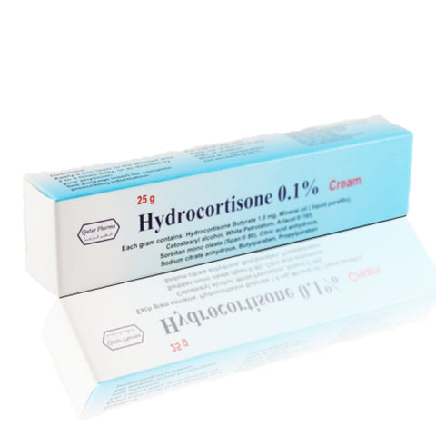 Buy Hydrocortisone 0.1% Cream 25 GM Online - Kulud Pharmacy